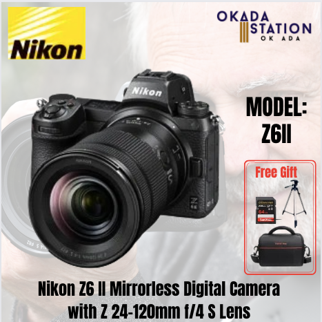 Nikon Z6 II Mirrorless Digital Camera with Z 24-120mm f/4 S Lens