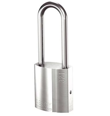 PL321/50 Abloy Brass Padlock 50mm Shackle