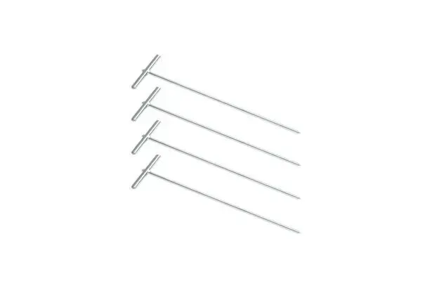 Fluke GEOAC ES-162P4-2 Earth Ground Stake Set For 4 Pole Measurement, Fluke-1623-2/1625-2