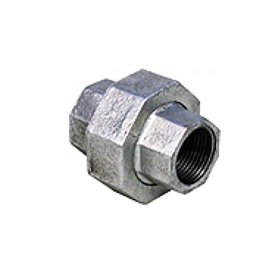 Galvanized Iron (GI) Fittings Union 1/2"