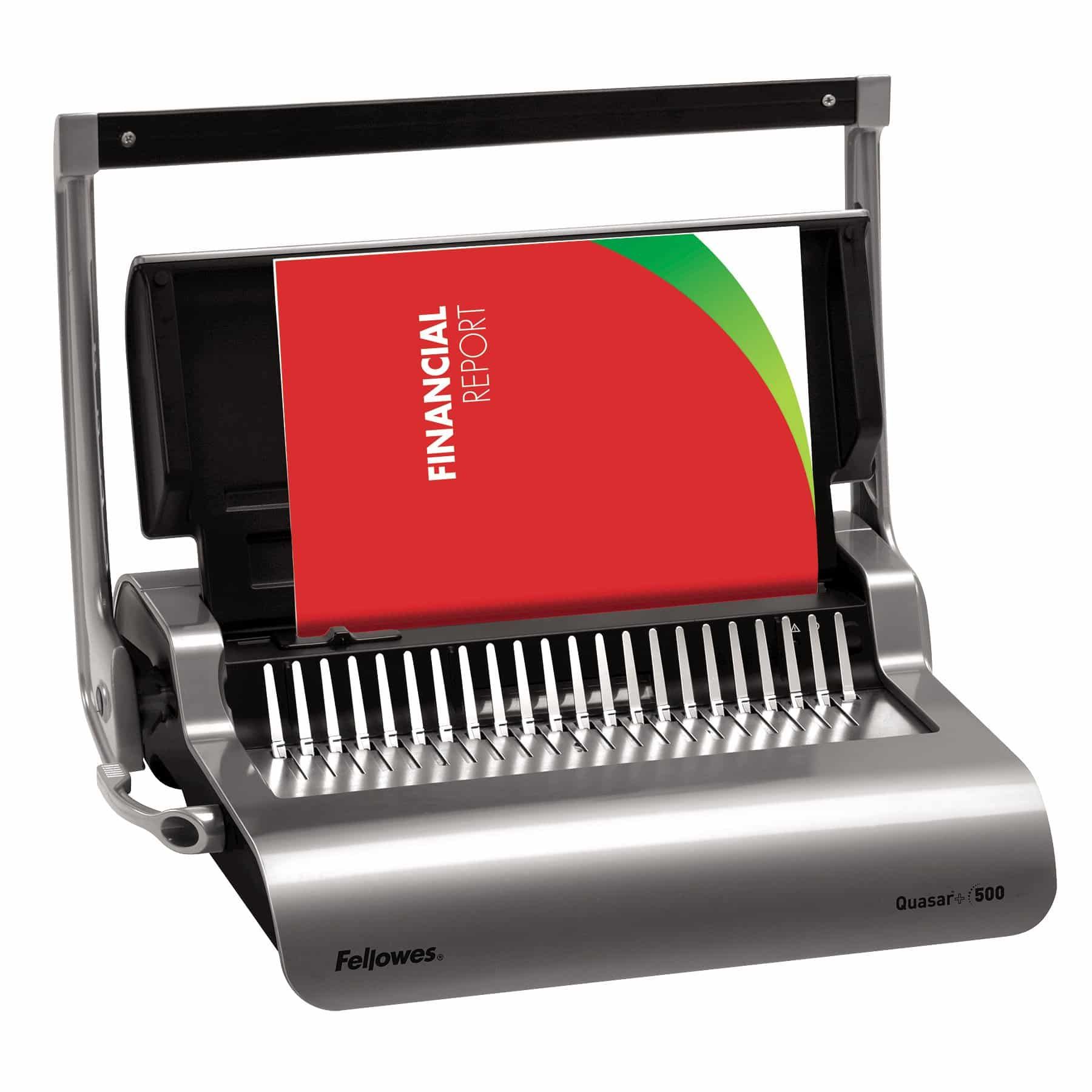 ITS PLASTIC COMB BINDING MACHINE /QUASAR 500 BFQUASAR 500