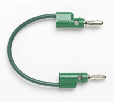 Fluke PATCH EMHB-24-5# Banana Plug Patch Cord (green) Mto Bulk
