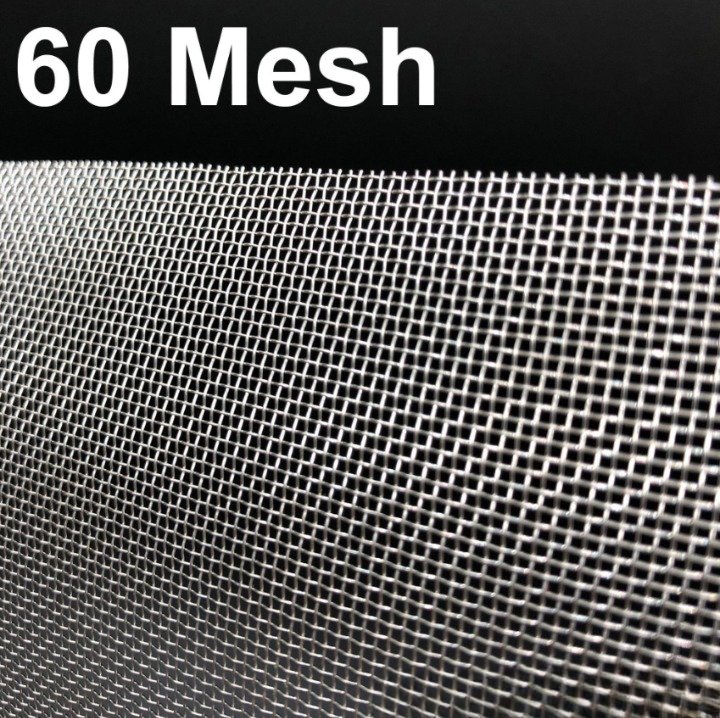 STAINLESS STEEL WIRE MESH SS 304 NETTING 60 MESH SS304