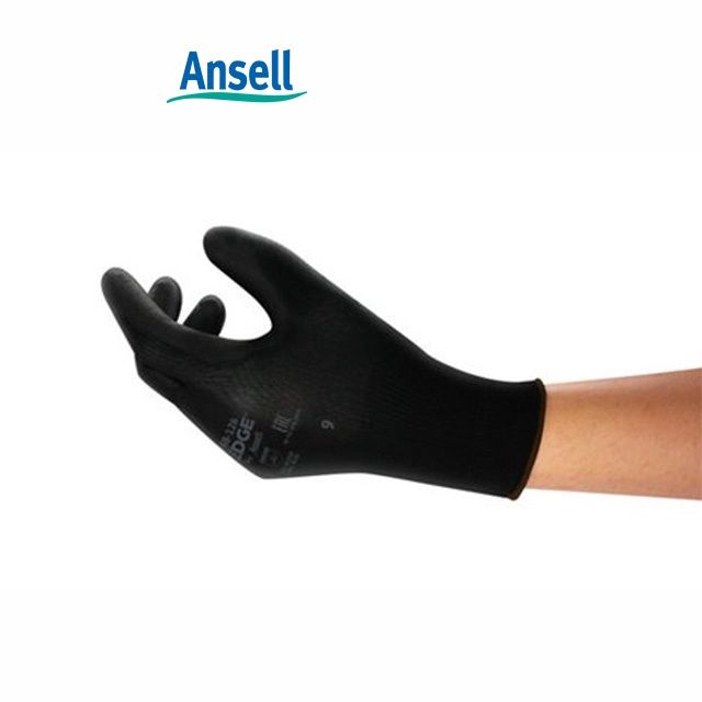 Ansell EDGE® 48-126 High Level Abrasion Resistance PU Coating Work Glove (12Pairs)-Size10