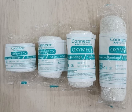 Crepe Bandage, Elastic, Cotton and Spandex