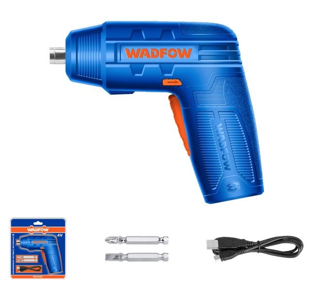 WADFOW LI-ION CORDLESS SCREWDRIVER 4V (WCV4401)