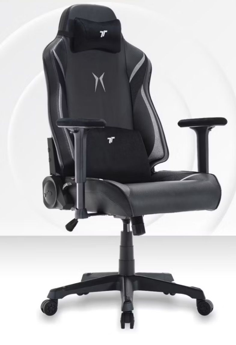 TTRacing Swift X Pro Chair Ergonomic Office Chair Kerusi - Black