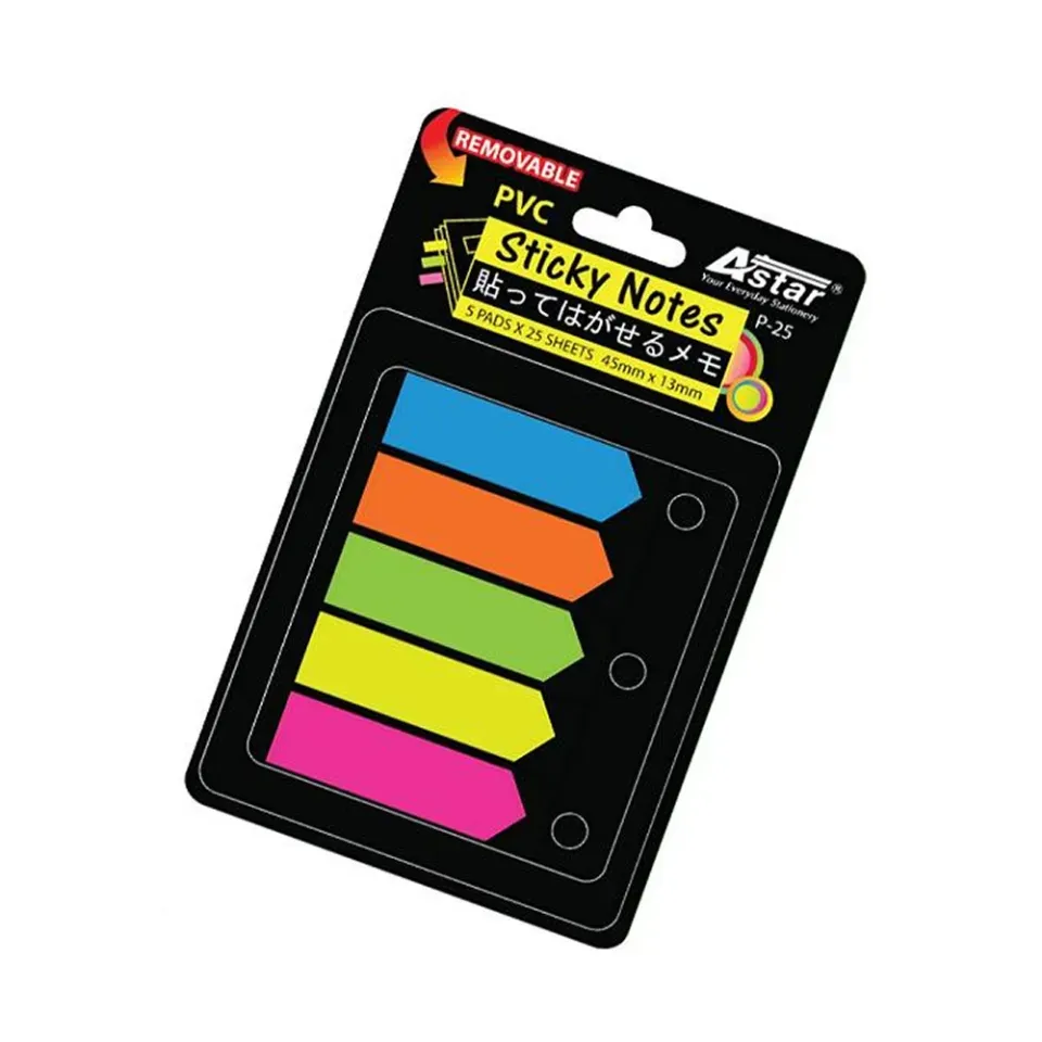 ASTAR Sticky Note P25 45mm x 13mm / Nota Berpelekat Sendiri