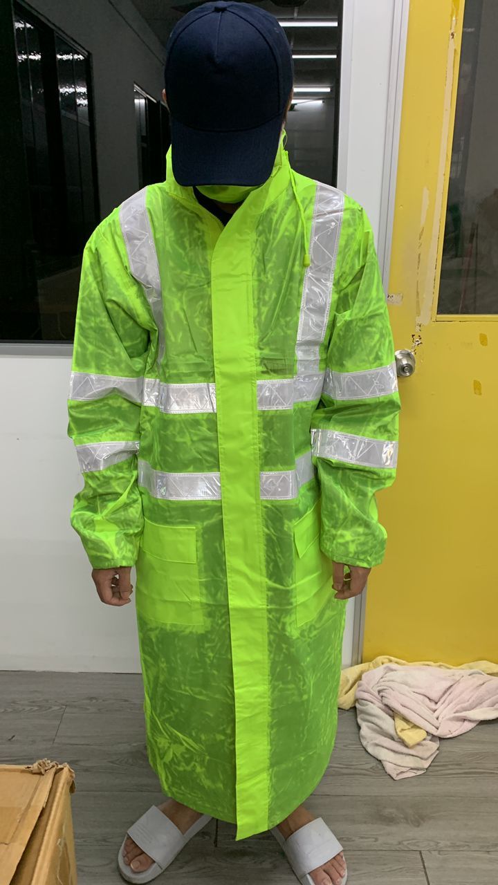 QS Rain Coat With Printing