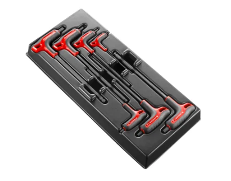 Facom 7 piece T Shape Metric Hex Key Set