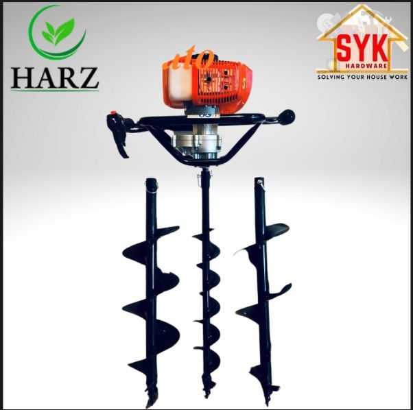Harz HZ-6015 Earth Auger Machine Mesin Korek Tanah Lubang Pokok Pengorek Tanah Penggali Lubang Tanah