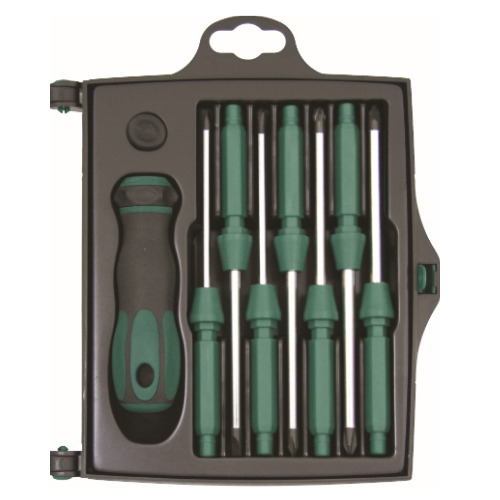 JONNESWAY 9PCS INTERCHANGABLE SCREWDRIVER SET