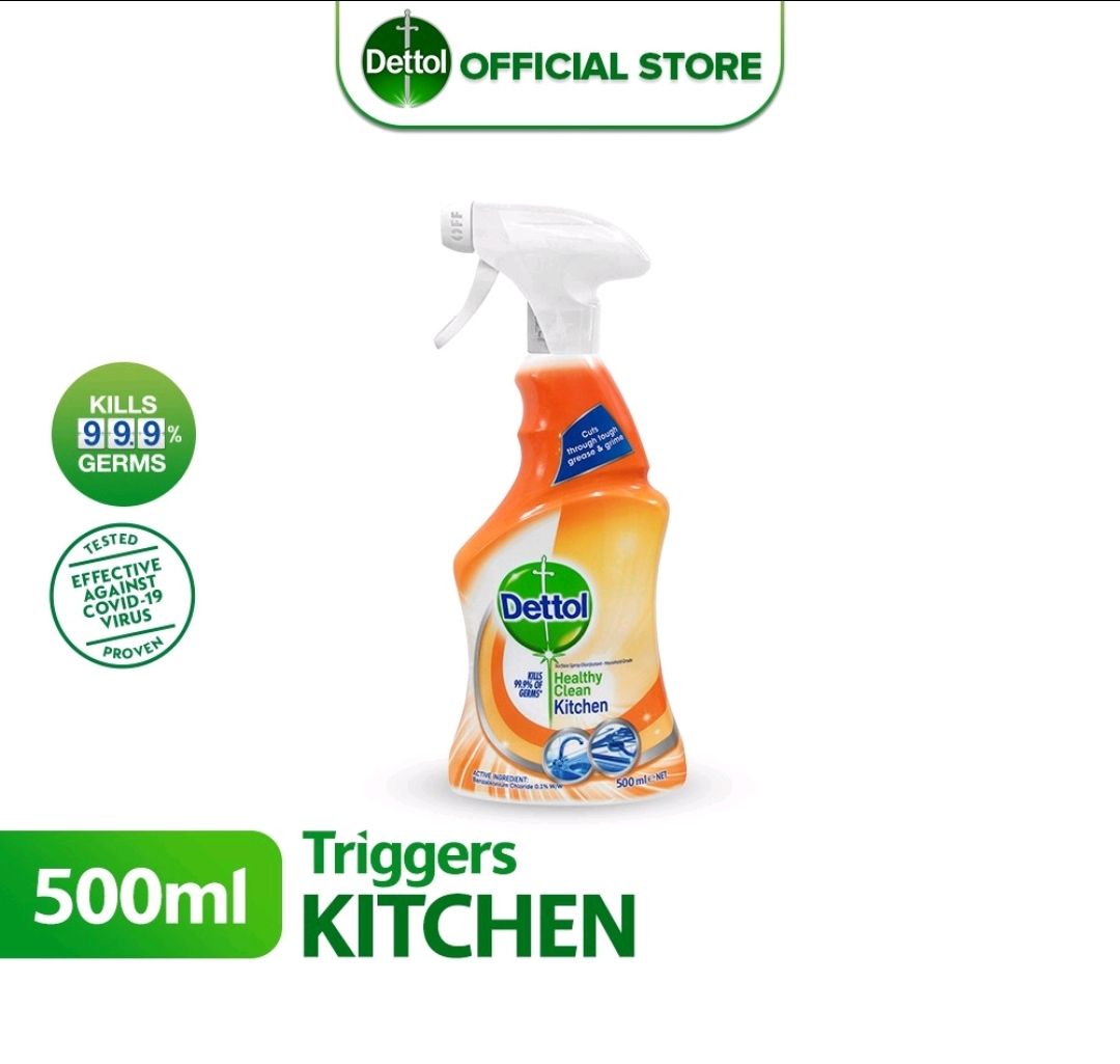 Dettol Trigger Kitchen Spray 500ml