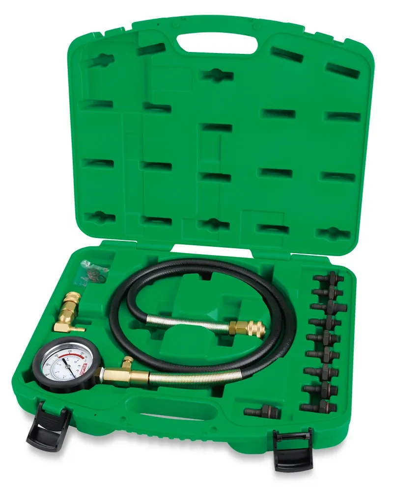 TOPTUL 12PCS OIL PRESSURE TESTER KIT