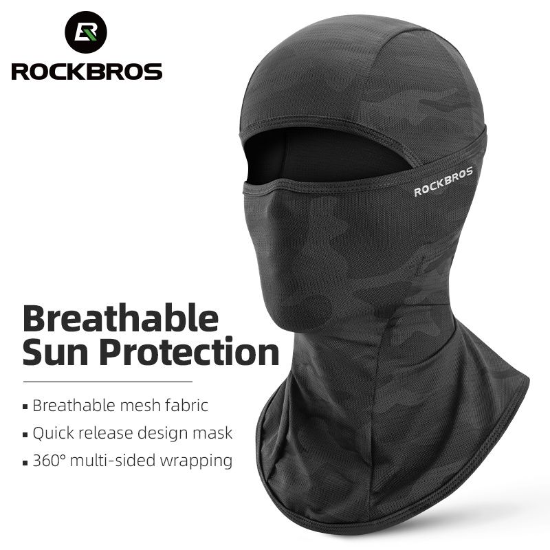 Rockbros full face mask Breathable Sun UV Protection