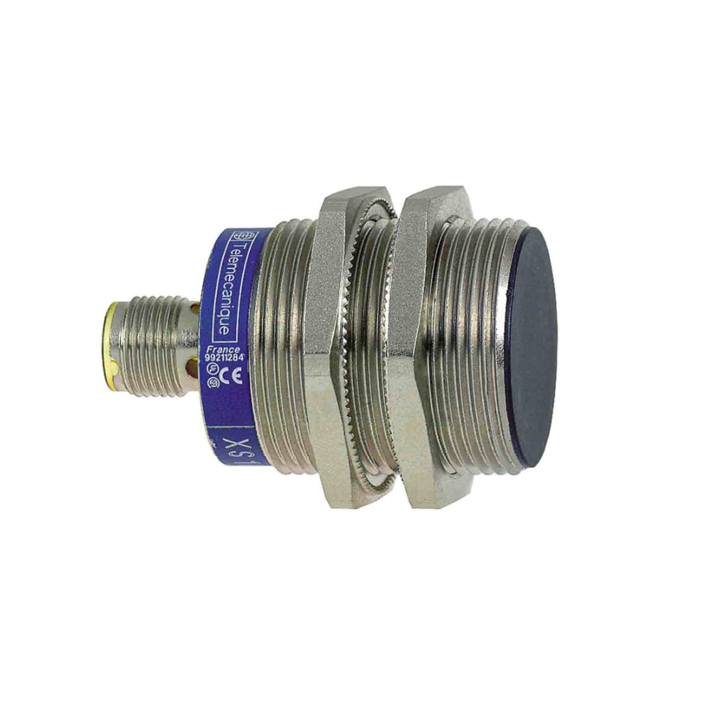 Telemecanique Sensors Inductive Threaded Barrel Proximity Sensor M30, 20 mm Detection, NPN NO, 10 → 36 V dc, 12 XS1N30NA349D