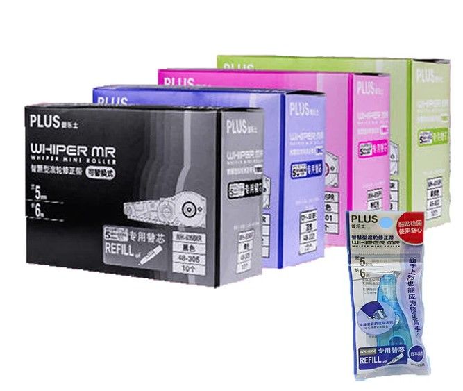 PLUS CORRECTION TAPE MR WH 635 6M REFILL - 10PCS/BOX