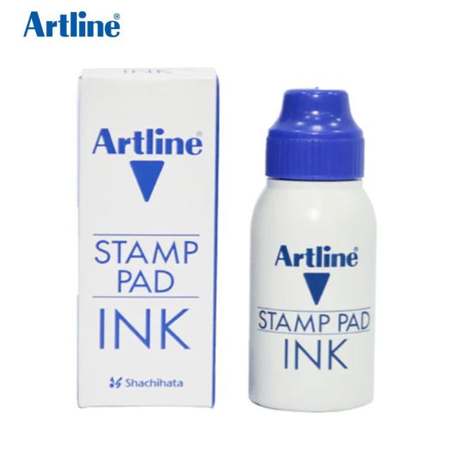 QP Artline Stamp Pad Ink 50cc - Blue