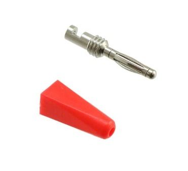 Fluke PJKPL 5936-2 Banana Plug, D-i-y, 2mm,10/pk (red)