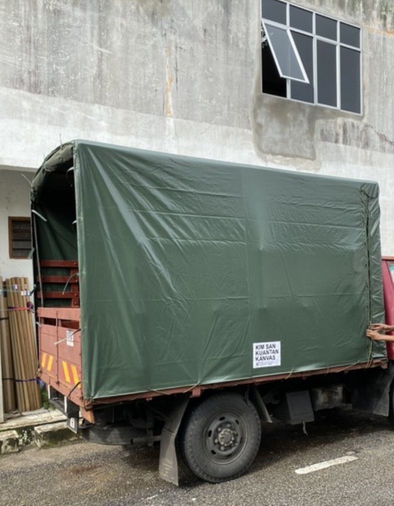 Canvas Kanvas Khemah Tarpaulin Canvas / Lorry Canvas Kanvas Lori / Kanopi Canopy / Ready-Made [Heavy Duty Durable]