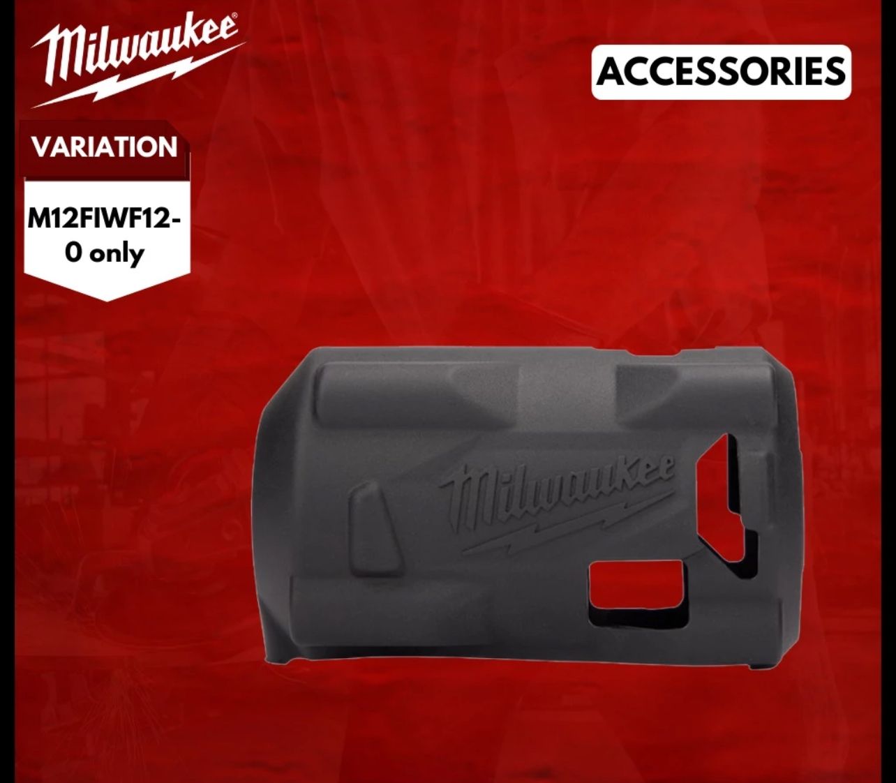 MILWAUKEE M12 FUEL STUBBY IMPACT WRENCH PROTECTIVE BOOT