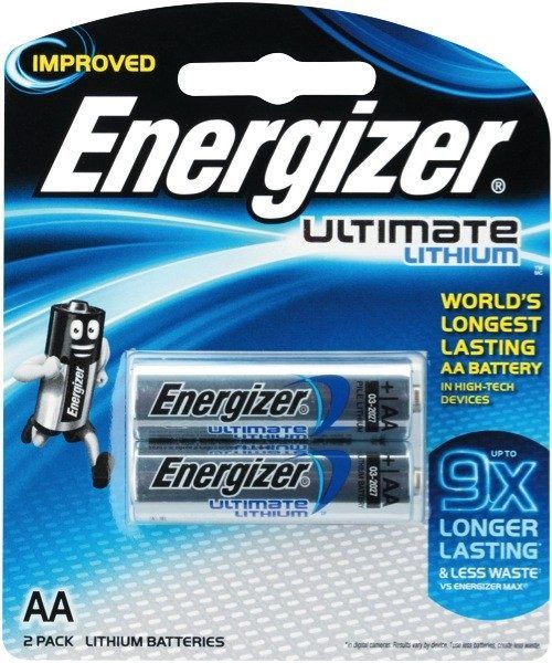 Energizer Ultimate Battery AA Pack of 2