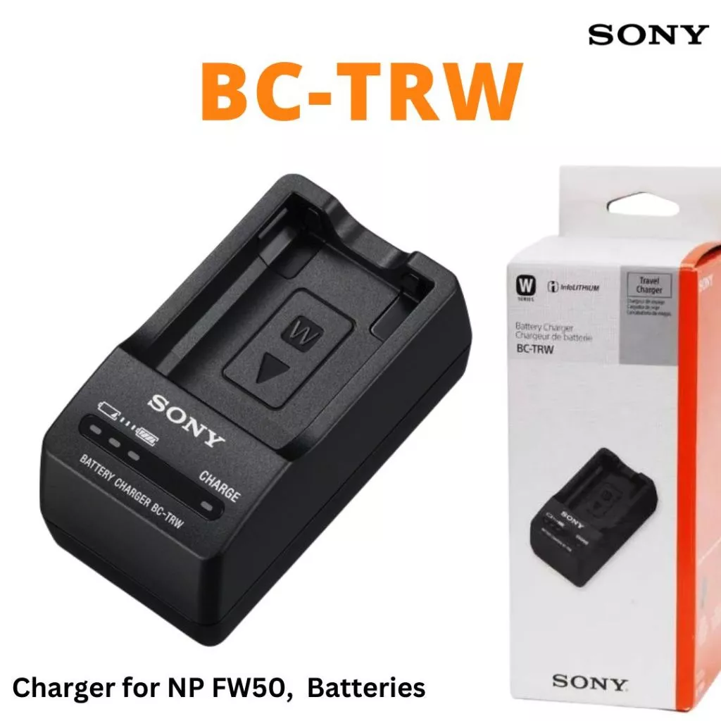 Sony BC-TRW W Series Battery Charger (Black)