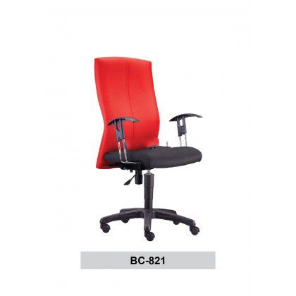 Pluto BC-821 ERGONOMIC MEDIUM BACK OFFICE CHAIR - PU LEATHER / Pluto / MEDIUM BACK CHAIR / OFFICE CHAIR / ERGONOMIC OFFICE CHAIR / ERGONOMIC PU LEATHER CHAIR / PU LEATHER CHAIR / BC-821 / CHAIR