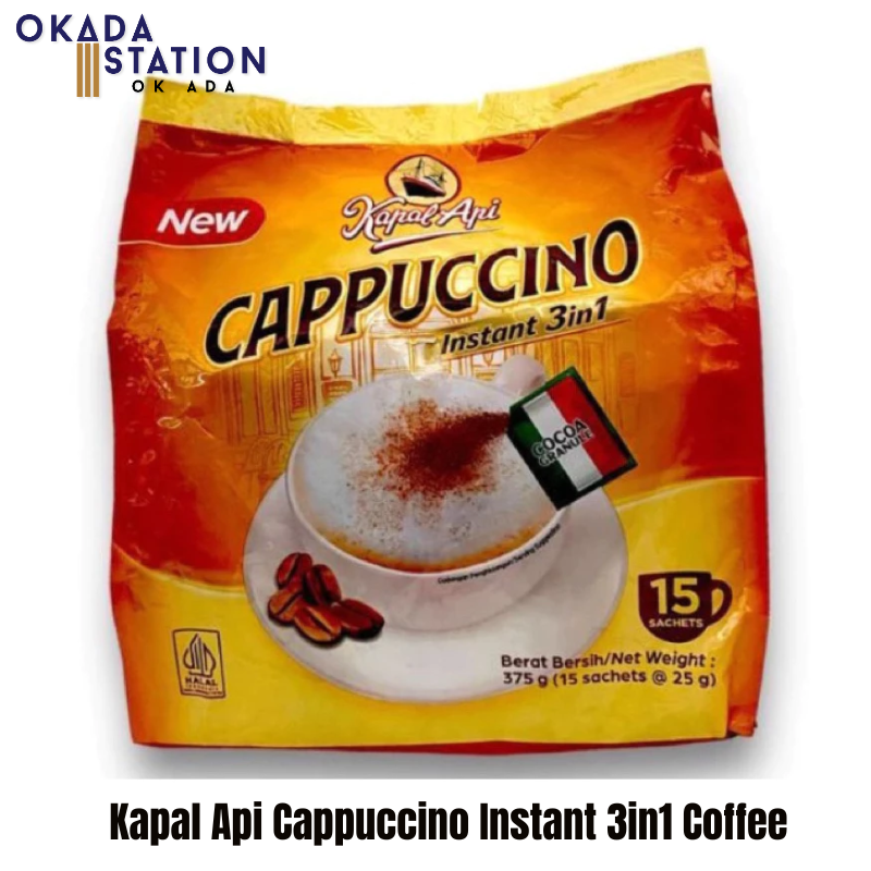 Kapal Api / Cappuccino Instant / 3in1 /Coffee