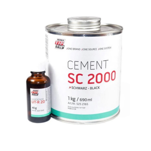 CEMENT SC 2000 Premium Rubber Adhesive cement Kit c/w Hardener