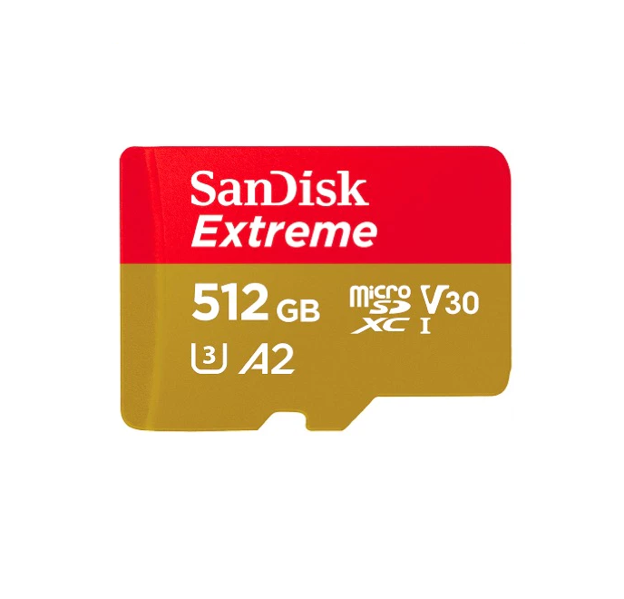 SanDisk Extreme® microSDXC™ UHS-I Card 512GB