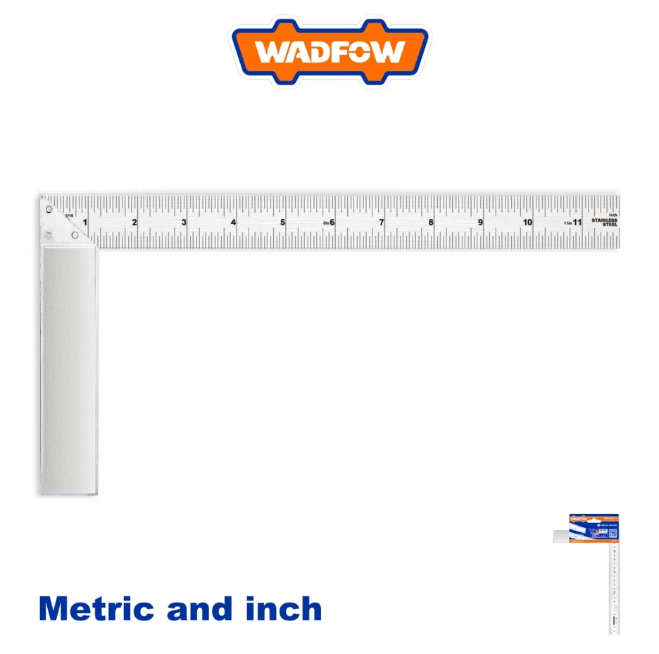 WADFOW ANGLE RULER (12") L-SQUARE 90° RIGHT ANGLE (WSR2930)