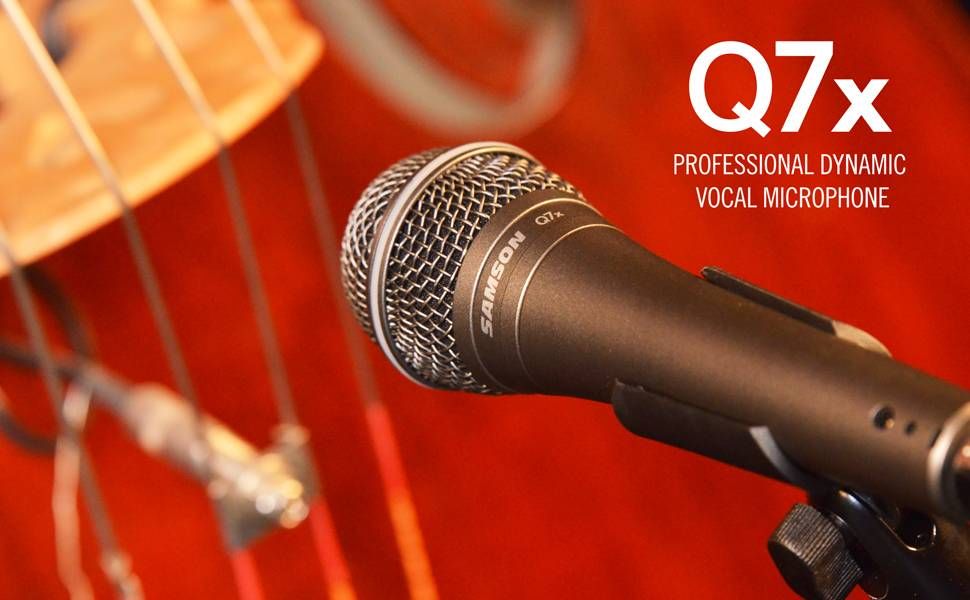 Samson *Samson Professional Dynamic Vocal Microphone Q7X