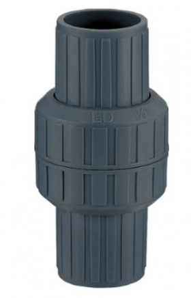 ATKC PVC Check Valve LD807 1 1/2' (Threaded End)