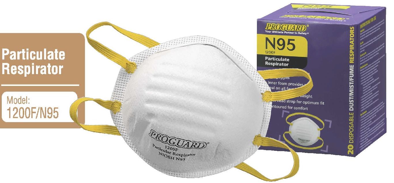 PROGUARD PARTICULATE RESPIRATOR (1200F/N95)