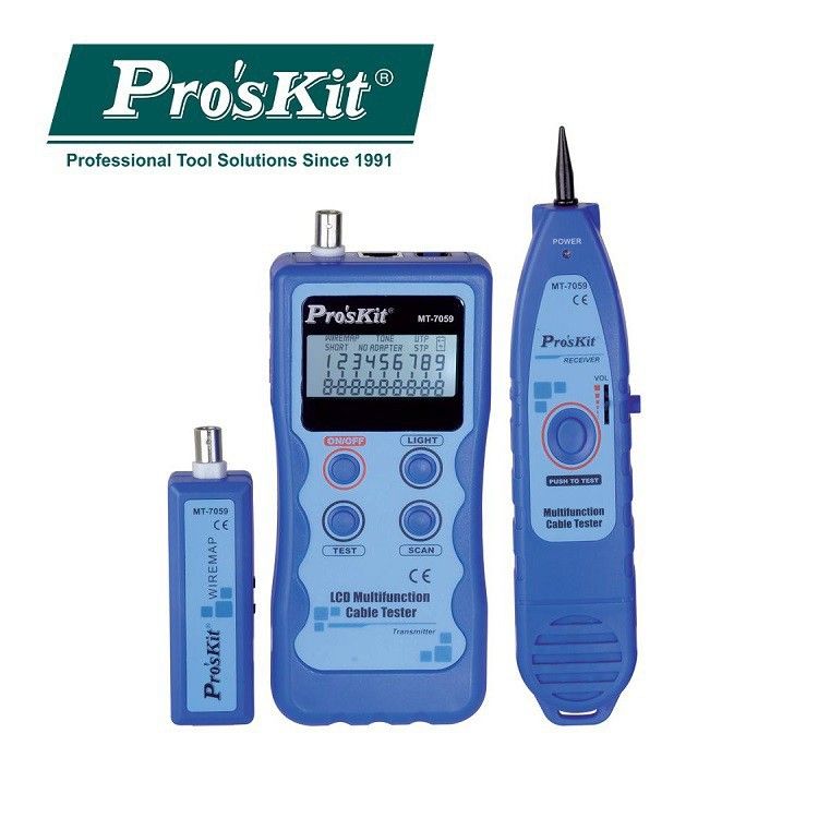 PROSKIT MT-7059 LCD Multifunction Cable Tester