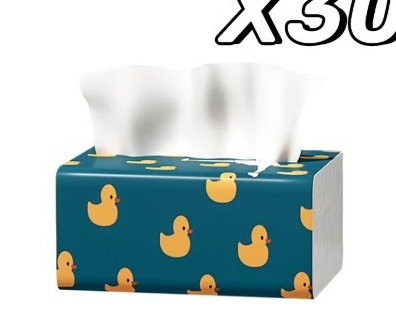 QP Lampure Facial Tissue 30 packs