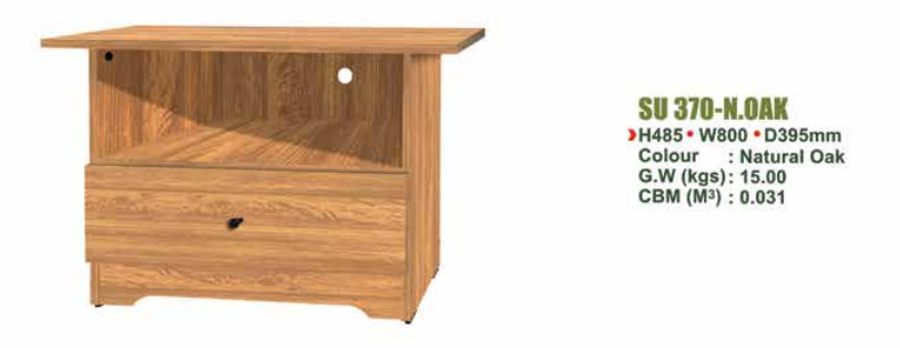 SU TV CABINET SU 370 - N.OAK/WN