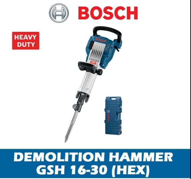 Bosch Demolition Hammer GSH 16-30 W/O accesories Bosch Demolition Hammer GSH 16-30(HEX) W/O accesories