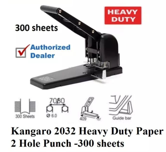 KANGARO HDP-2032 HEAVY DUTY PUNCHER / KANGARO / HDP-2032 / Paper Puncher / Hole Puncher OCHA KANGARO HDP-2032 HEAVY DUTY PUNCHER / KANGARO / HDP-2032 / Paper Puncher / Hole Puncher