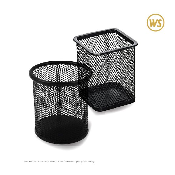 PACIFIC WISE JS-804 SQ METAL PEN HOLDER