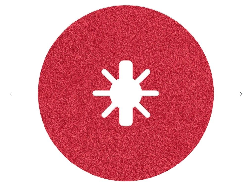 BOSCH PRO R780 X-LOCK FIBRE DISC, 125 MM, G80 (2608619186)