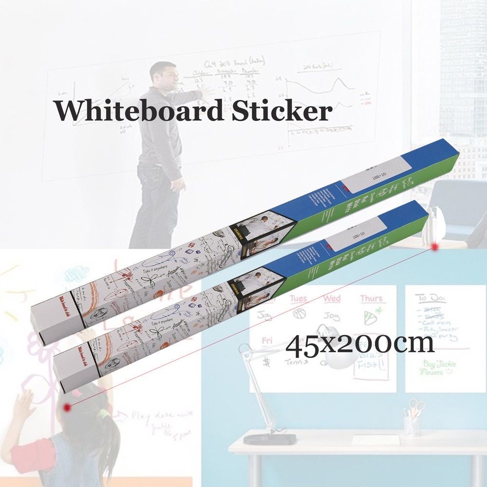 QS Sticker White Board 45 X 200CM