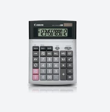 CANON WS-1210HI III DESKTOP CALCULATOR 12-DIGIT