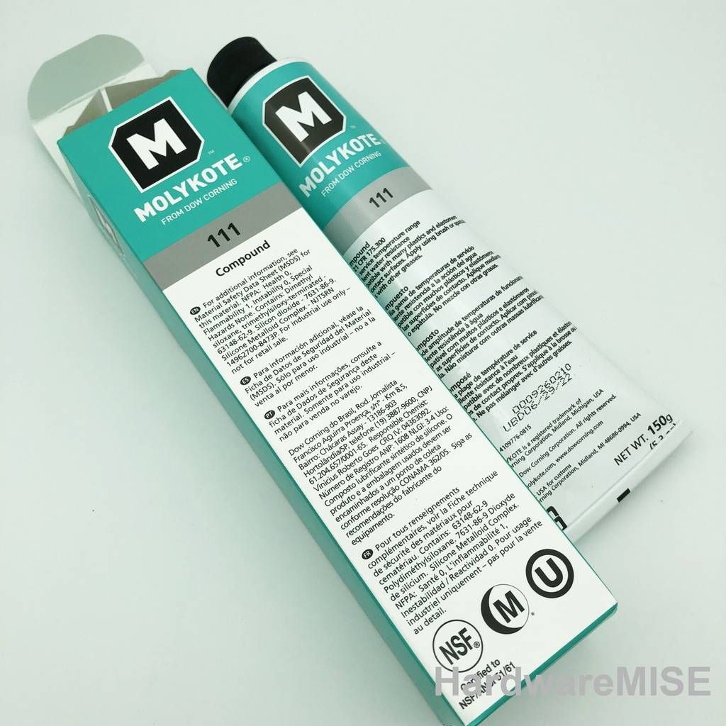 Dow Corning Molykote 111 Food Grade Lubricant Compound 150g- semenanjung only