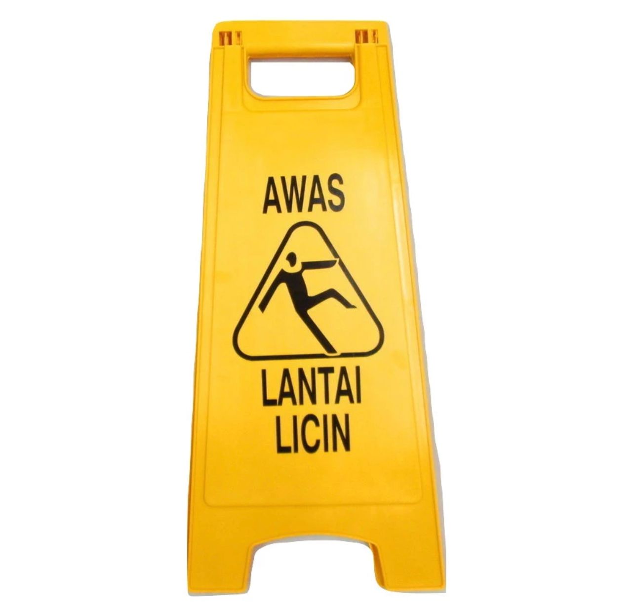 Safety Caution Signage - Awas, Lantai Licin