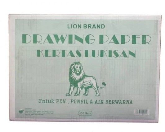 LION 135GSM DRAWING PAPER 200'S