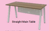 OFIS NEXX SERIES STRAIGHT MAIN TABLE