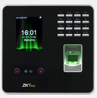 ZKTeco Multi Biometric T&A and Access Control Terminal MB20
