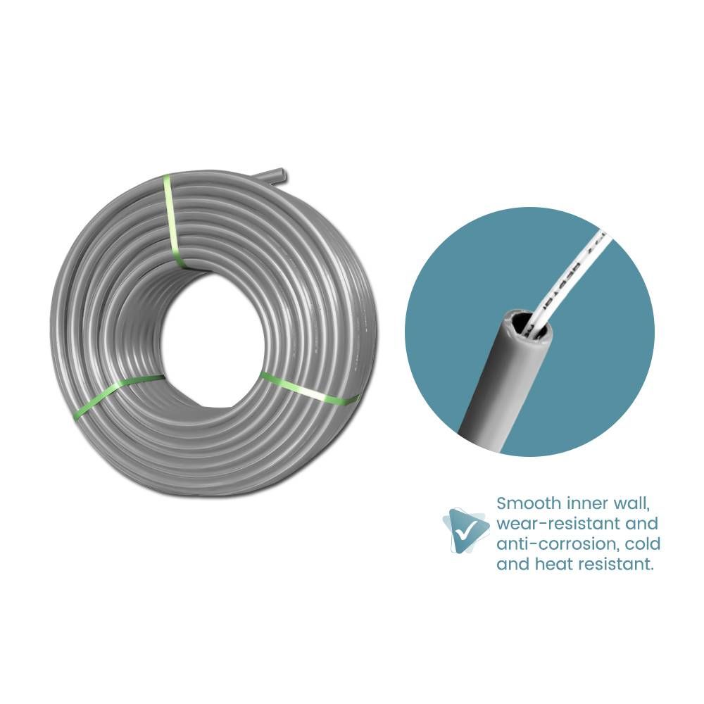 FTTH FIBER OPTIC DROP CABLE / PATCH CORD HDPE MICRODUCT 10/6MM PROTECT THREADING PIP